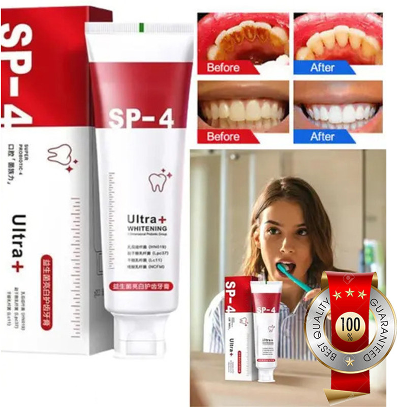 Alia Ultra + Toothpaste for Sensitive Teeth, Dentist everyday use Teeth Whitening Kit