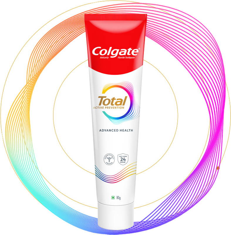 Colgate Total Advanced Health Antibacterial Toothpaste, Whole Mouth Health Toothpaste(80 g)