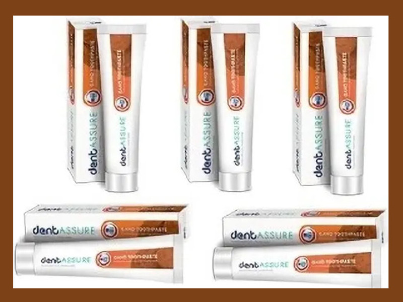 DENTASSURE Gano Toothpaste (Contains Ganoderma Mushroom ) _ 5 pack 5X100 Toothpaste(500 g)