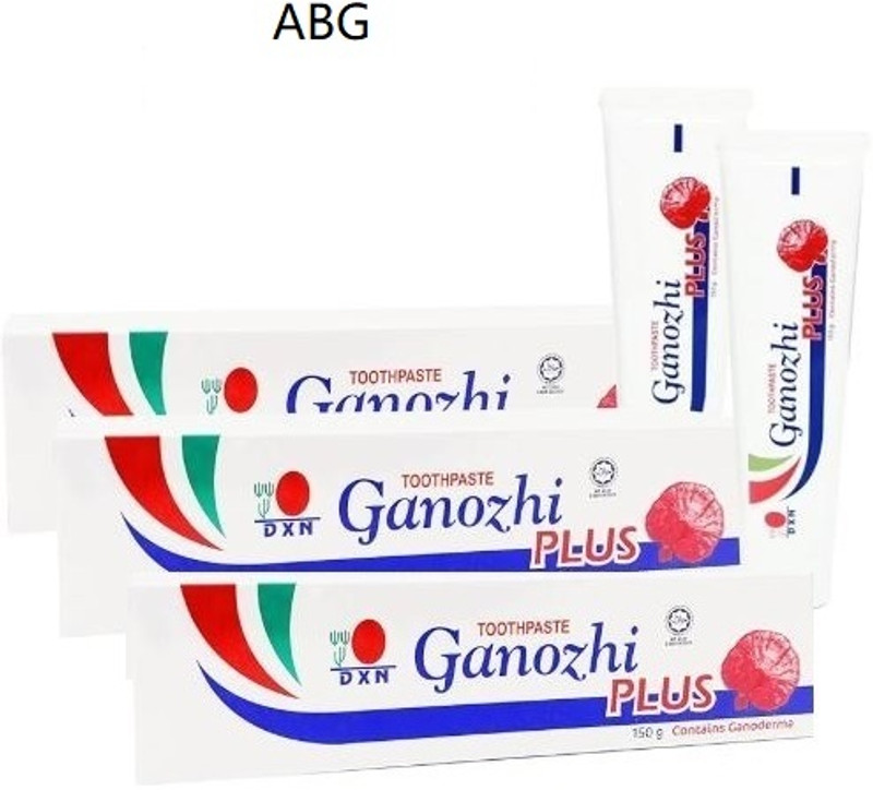 ABG DXN Ganozhi Plus toothpaste - contains ganoderma - 150Gm Toothpaste(450 g, Pack of 3)