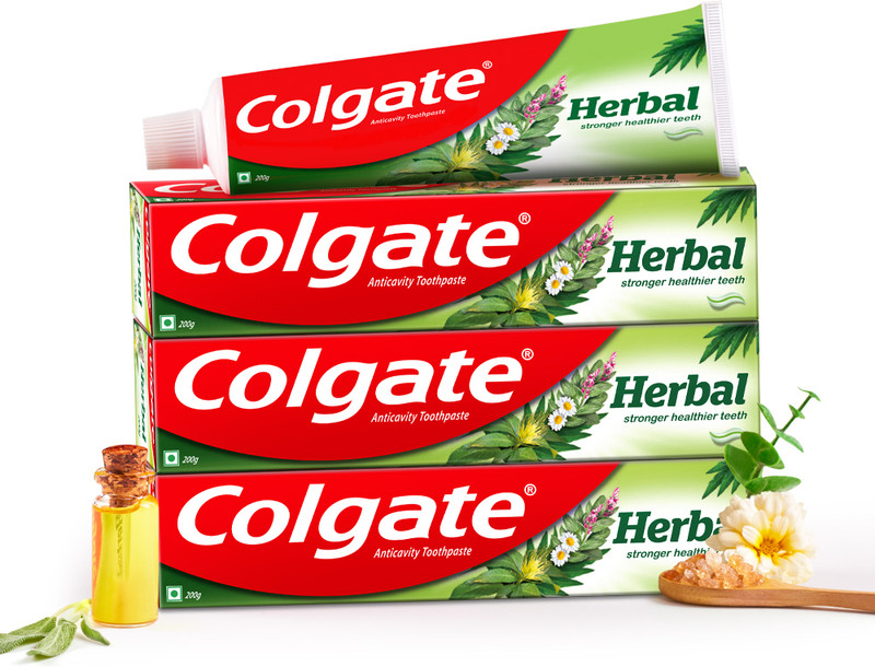 Colgate Herbal Anticavity Toothpaste(200 g, Pack of 3)