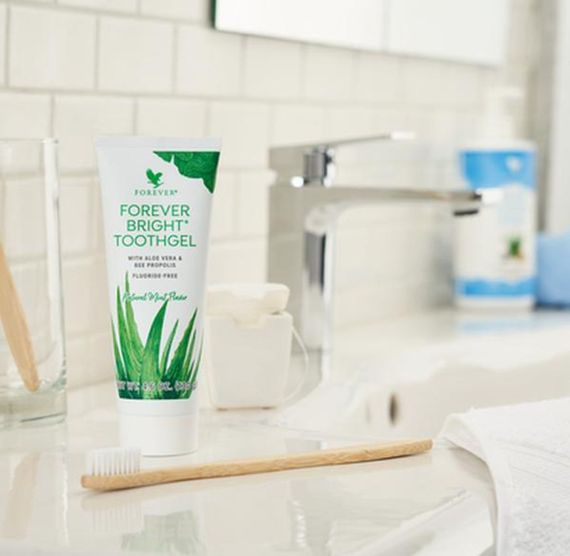 ADC ENTERPRISES Toothpaste – Aloe Vera & Bee Propolis, Fluoride-Free with Natural Flavor with Soft Toothbrush
