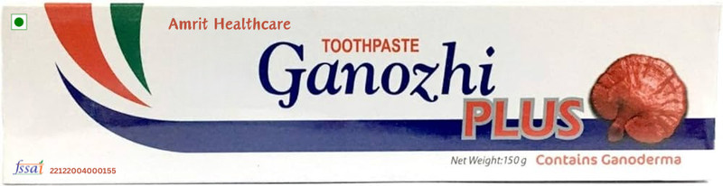 Amrit Healthcare Ganozhi Plus Ganoderma for loose teeths,sensitivity problems,bleeding gums Toothpaste(125 g)