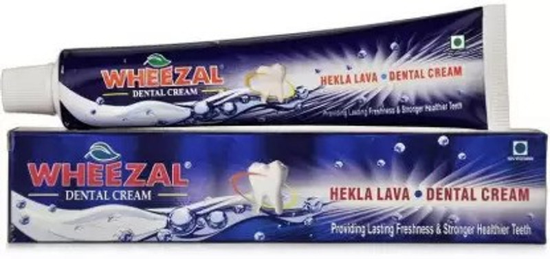 WHEEZAL Hekla Lava tooth paste (pk of 4) Toothpaste(400 g, Pack of 4)