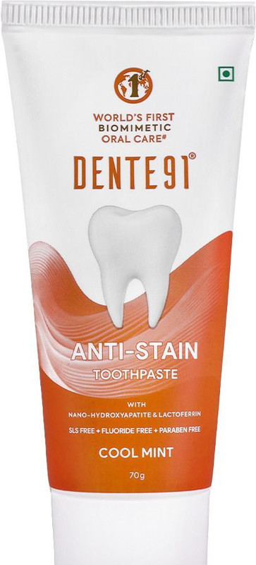 DENTE91 Anti-Stain Expert for Stain Removal & Teeth Whitening Toothpaste(70 g)