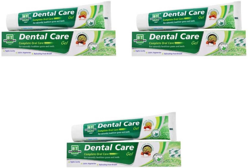 BT BOERICKE & TAFEL Dental Care Gel Complete Oral Care Tooth Paste Toothpaste(300 g, Pack of 3)