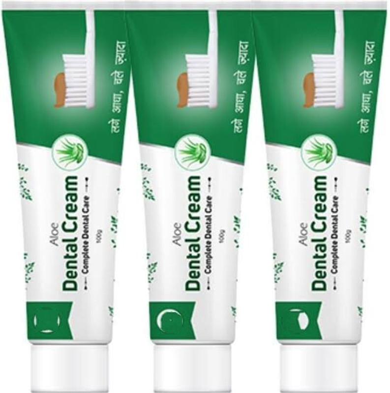 kityshop Imc aloe dental care toothpaste Toothpaste(100 g, Pack of 3)