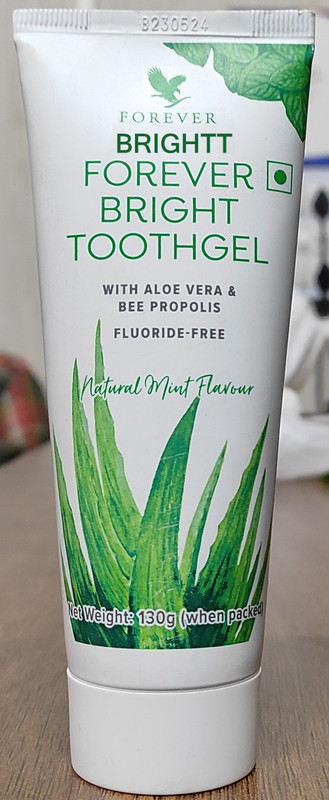 BRIGHTT FOREVER BRIGHT ALOE VERA TOOTH GEL TOOTHPASTE SPARKLING WHITE TEETH Toothpaste(130 g)