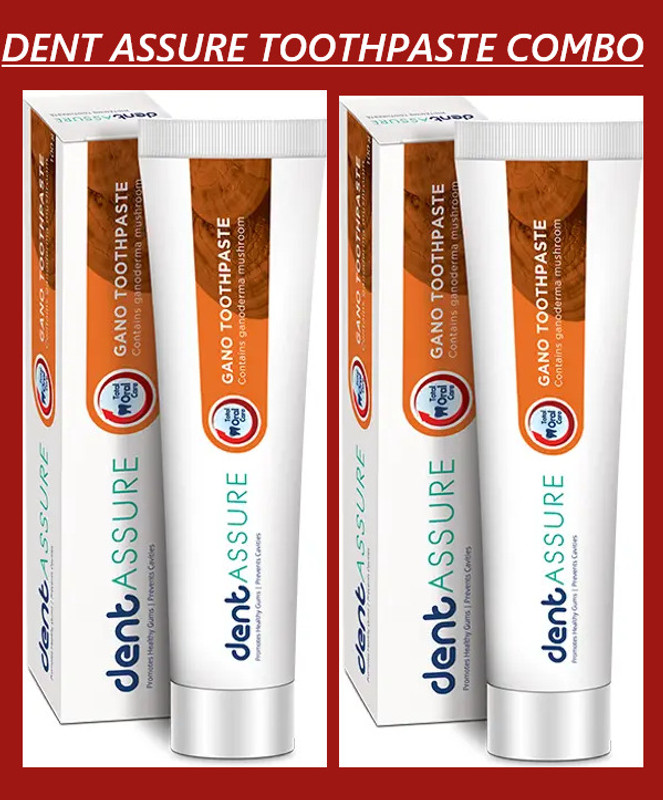 ASSURE Dentassure Gano Toothpaste is a unique product that refreshes the mouth PACK 2 Toothpaste(200 g)