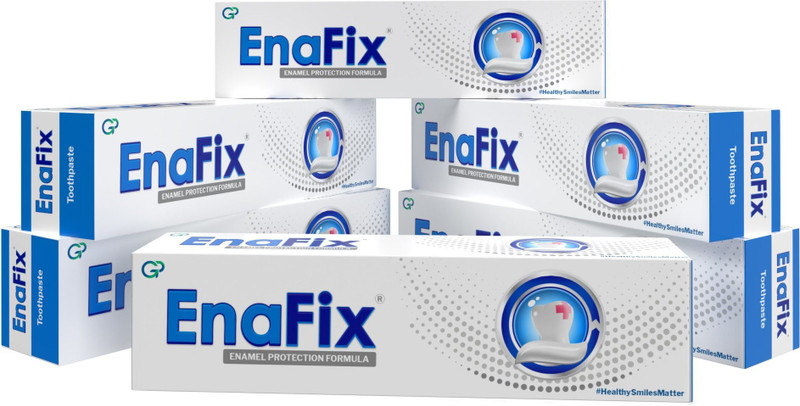 Enafix Anticavity Toothpaste(420 g, Pack of 6)