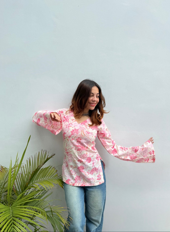 Aspiretext Casual Printed Women White Top