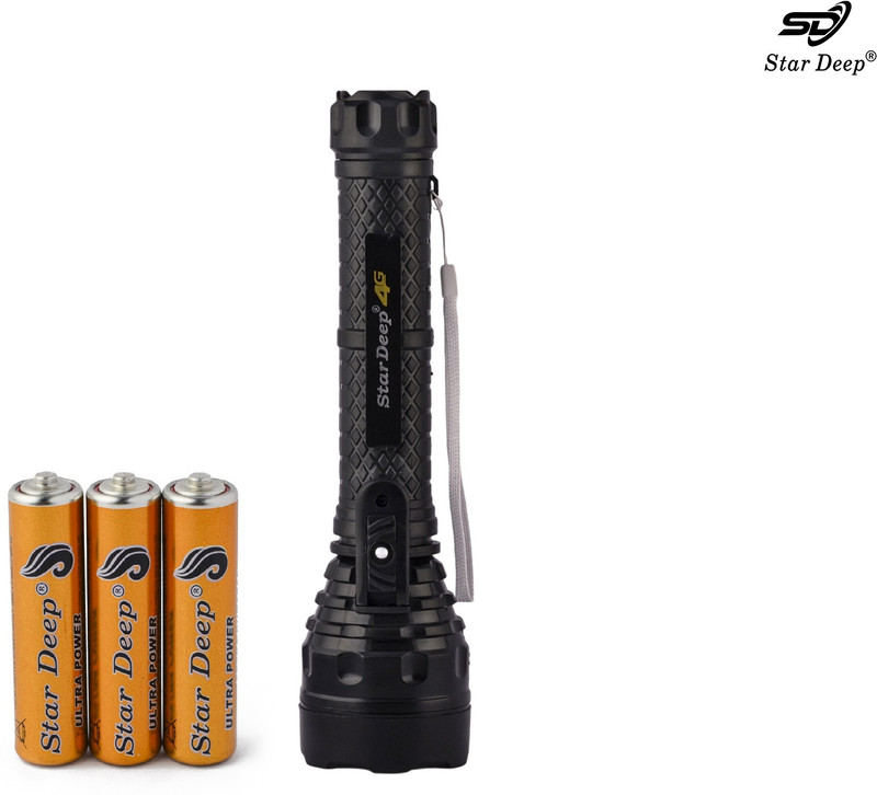 STARDEEP 4G Torch(Black, 10 cm)