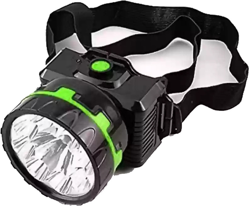 Crostal Cordless heavy duty led torch for professional workers 6 hrs Torch Emergency Light(Black)