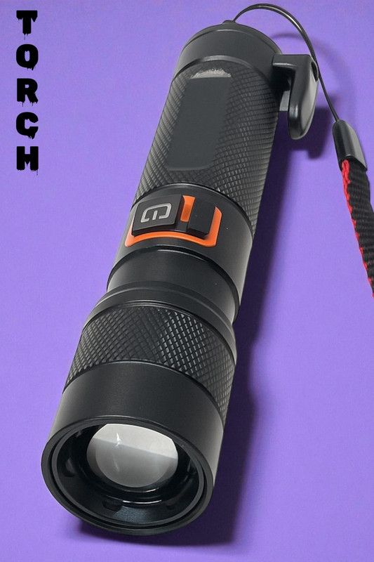 Nilesawar X1015 Multi-Function Torch with Seatbelt Cutter & Window Breaker Torch(Multicolor, 11 cm, Rechargeable)