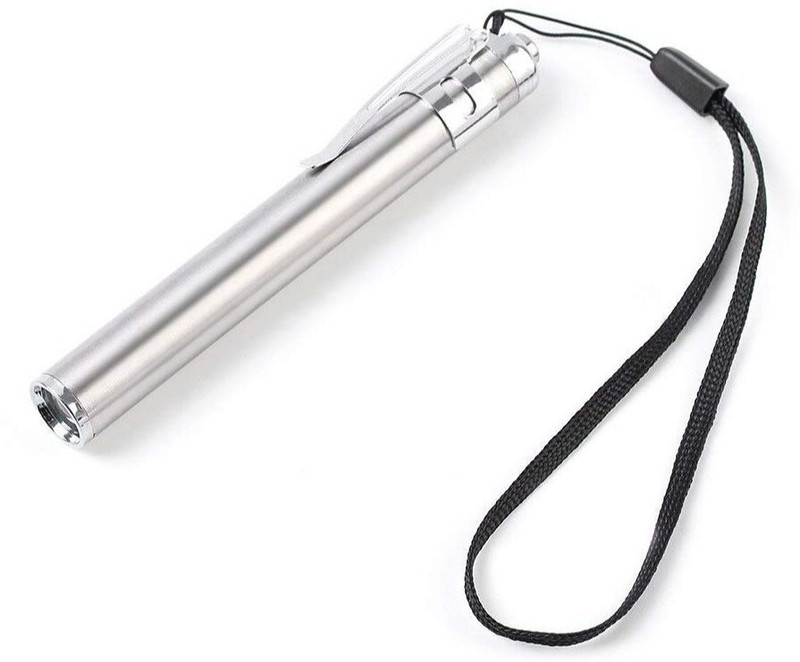 LISAMED ENT Torch, Medical Pen Torch Pocket Light, for Doctors Nursing Student's Torch(White, 15 cm)
