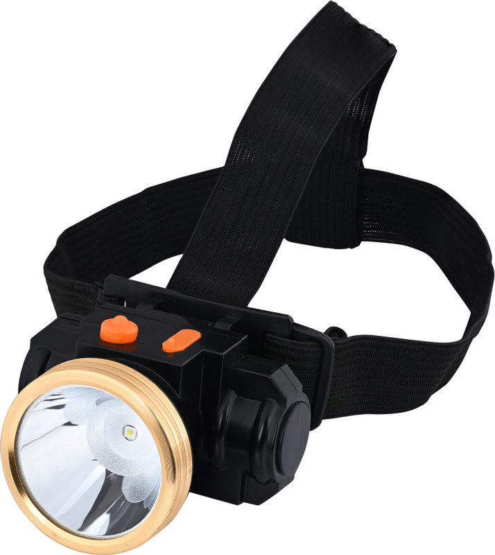 24 ENERGY Recgargeable Torch Light Torch(Black, 8 cm, Rechargeable)