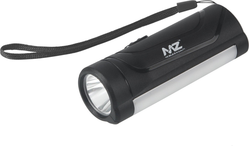 MZ M901 (RECHARGEABLE LED TORCH) 12W Laser + 7 SMD COB, 1200mAh Battery Torch(Blue, 10.5 cm, Rechargeable)