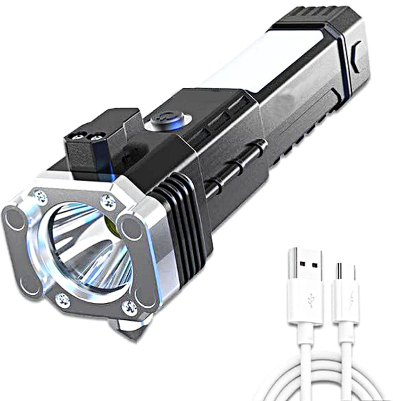 Shopper52 Hammer Torch Torch(Black, 15 cm, Rechargeable)