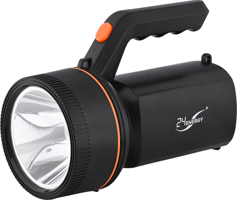 24 ENERGY Powerfull Long Range 150W Laser LED Search Light + Hi-Bright Tube EN-1225 Torch(Multicolor, 21.5 cm, Rechargeable)