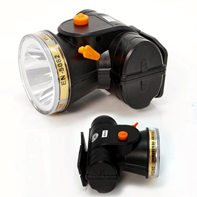 LUXOURA High Power LED Headlight Torch with Elastic Headband | Rechargeable & Durable Cam