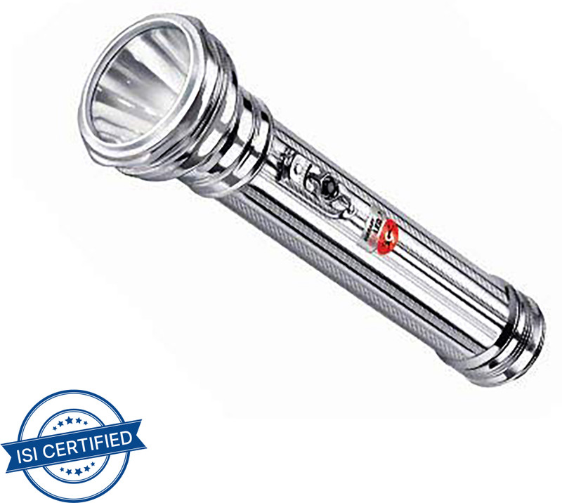 EVEREADY DL-63 Non-Rechargeable Torch (Silver) Torch(Silver, 5 cm)