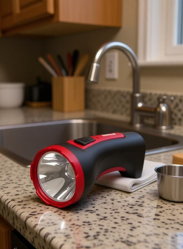 HAVELLS Ranger 10 Torch(Red, Black, 20 cm, Rechargeable)