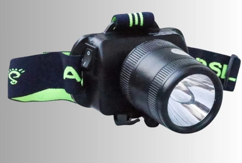 ANDSLITE RHL2 Torch(Black, 10 cm, Rechargeable)