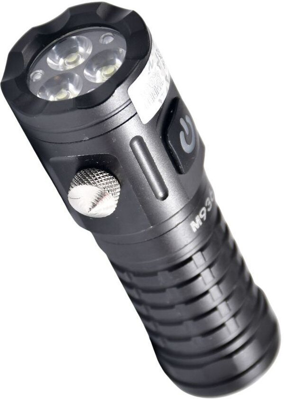 MZ M936 RECHARGEABLE LED TORCH Super Bright 120W LED Light, 5 Modes Flashlight Torch(Black, 9 cm, Rechargeable)