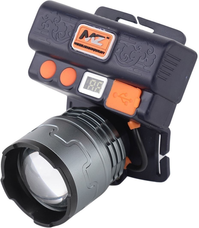 MZ M965 (Rechargeable LED Headlamp) 300W with Sensor 8-16 Hours Working Torch(Blue, 7 cm, Rechargeable)