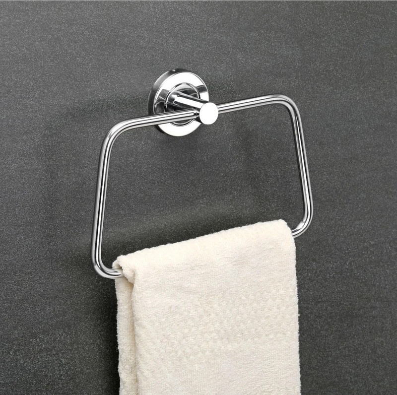 Citrine Steel Towel Ring, Napkin Ring, Towel Holder, Towel Hanger for Bathroom, Kitchen
