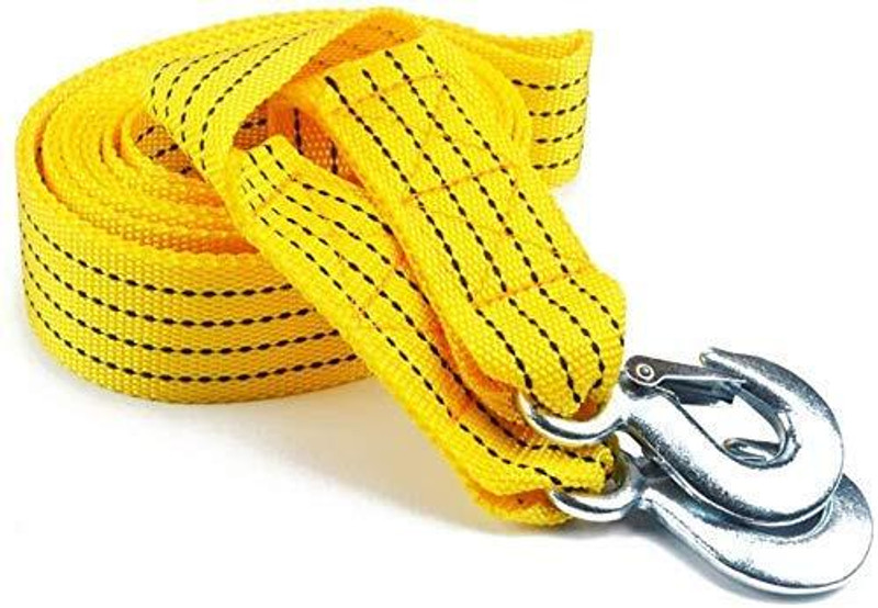 Mototrive Super Strong Emergency Heavy Duty 3 metre and 3 Ton TowCable Y117 3 m Towing Cable(Nylon, 3000 kg Pull Capacity)