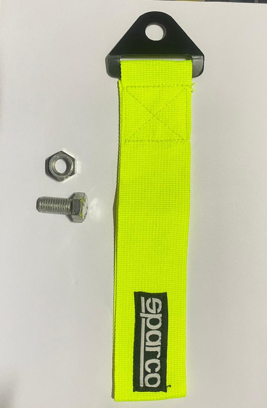 Auto MT SPARCO NEON Racing Tow Belt & Strap SPARCO Racing Premium Auto Accessories Car Flywheel