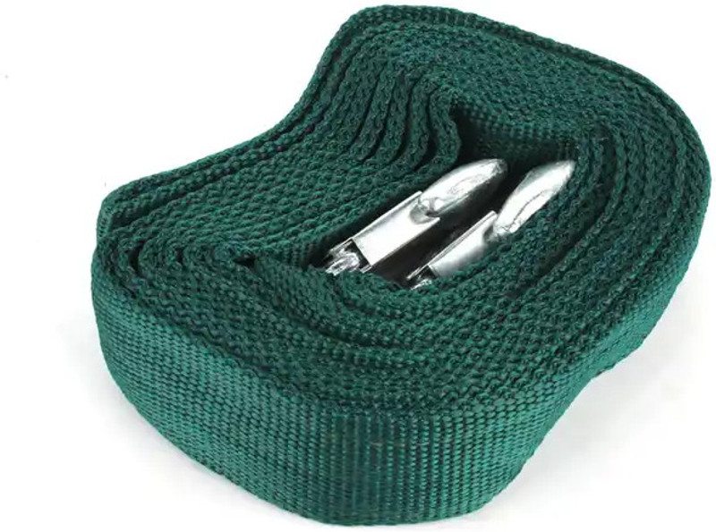 GSK Cut Heavy Duty Tow Strap with Safety Hooks 4 m Towing Belt (Nylon) 4 m Towing Cable(Nylon, 3000 kg Pull Capacity)