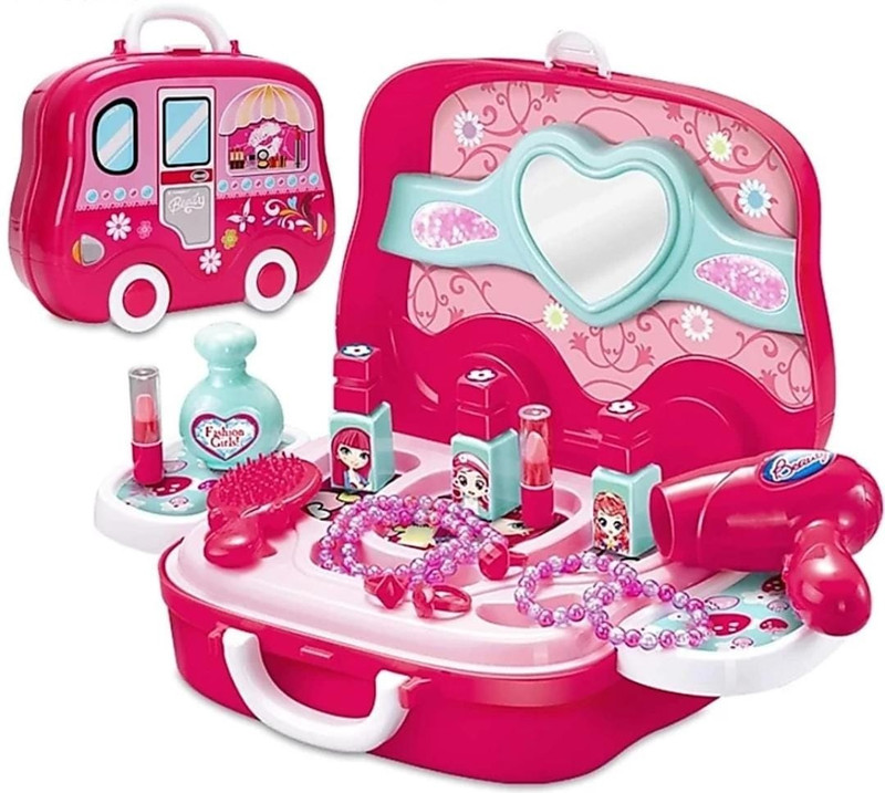 BARODA TOYS NX Kids Pretend Play Makeup Set, Cosmetic Kit for Girls with Fun Accessories.