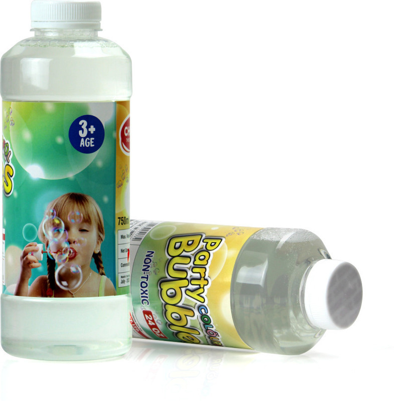Aditi Toys Party Colorful Bubbles for Kids 24OZ (750ml) ||Age - 3+ Years || ISI Approved Toy Bubble Maker