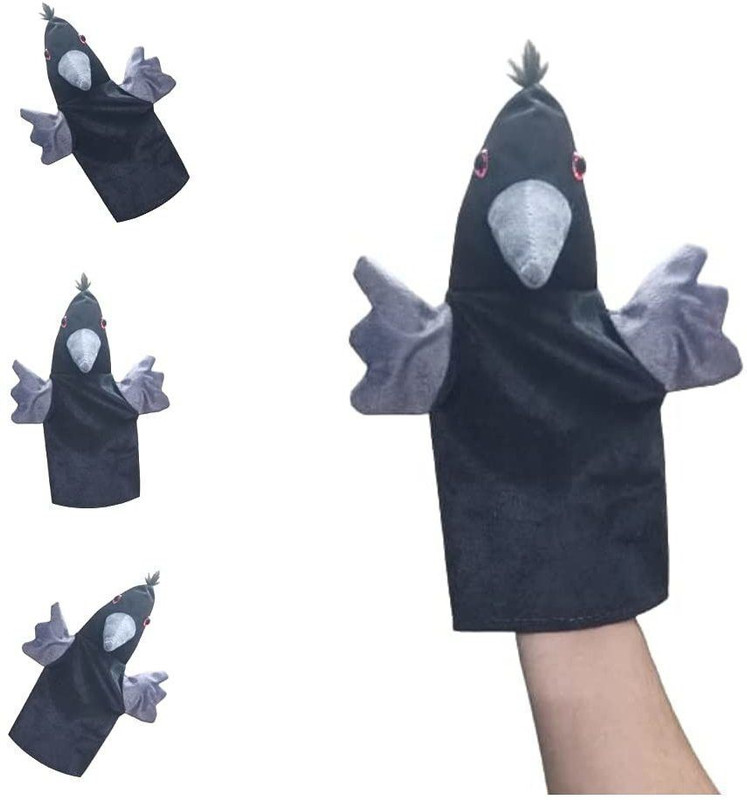 Ritu Shubhman's Creation Story Telling Puppet | Animal & Birds Hand Puppet | Crow Hand Puppet for Kids Hand Puppets(Pack of 1)