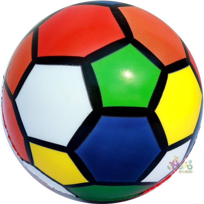 PoPo Toys RAINBOW FOAM FOOTBALL FOR KIDS Football