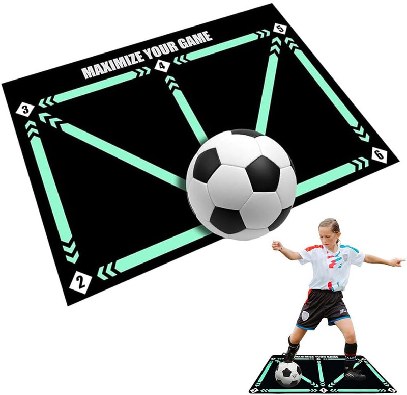 SERPLEX Football Step Training Mat Agility Ladder Exercise Equipment for Speed Fitness Football