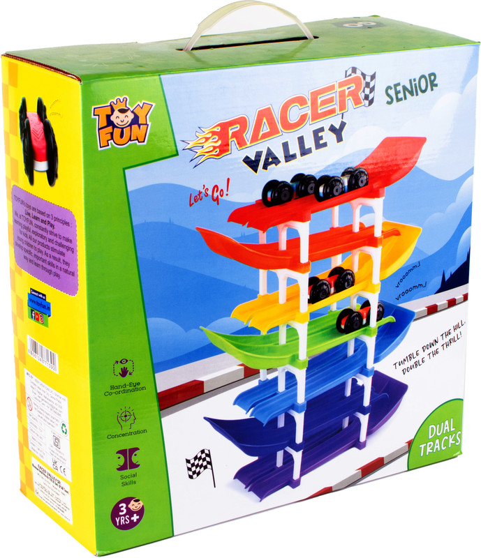 TOYZTREND Racer Valley Senior (16060) Car Racing Toy Netball
