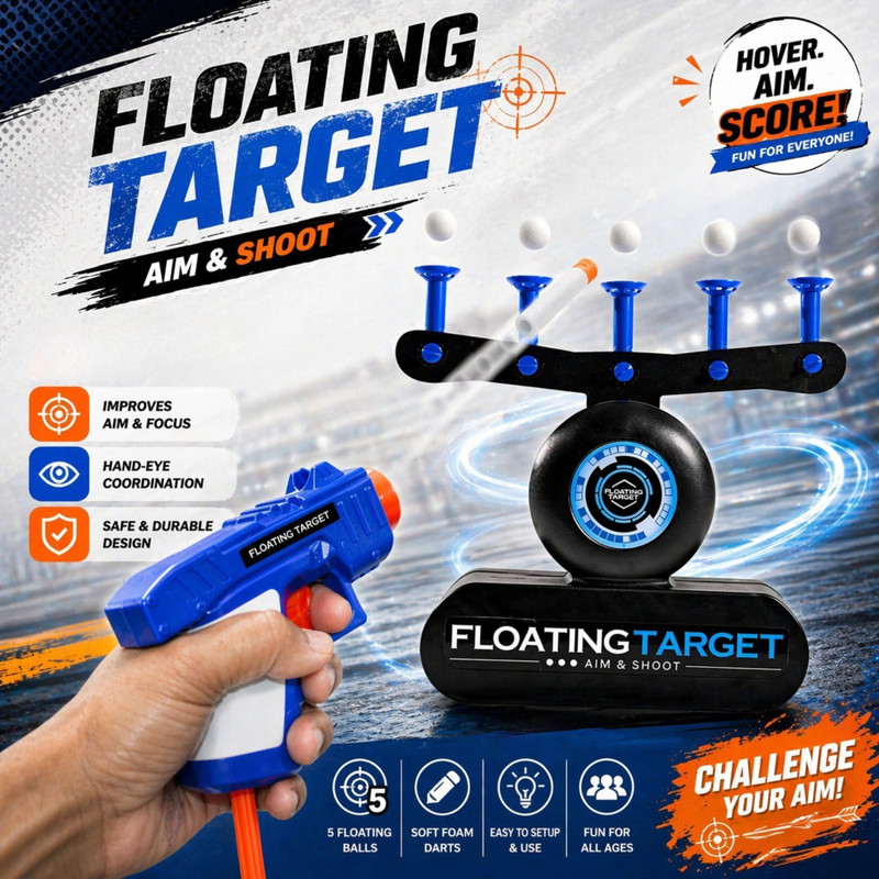 Kezam Floating Target Game for Kids – Target Practice Game for Boys & Girls Archery