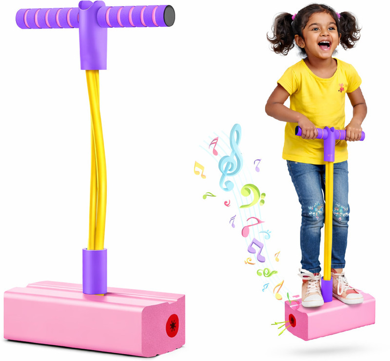 ShinyCharm Kids Pogo Jumper Foam Jumping Toy – Indoor Outdoor Activity for Boys & Girls Skipping