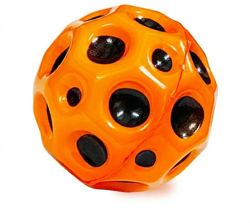 MILLOR Moon Ball Super High Bounce Bouncy Rubber Ball for Kids Crazy Jumping Toy Ball Crazy Ball
