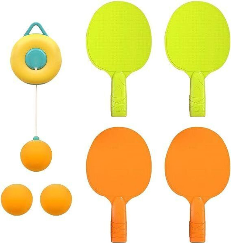 R AND P ENTERPRISE Hanging Table Tennis Self Training Indoor Gaming - Double Sparring Hanging Toy Table Tennis