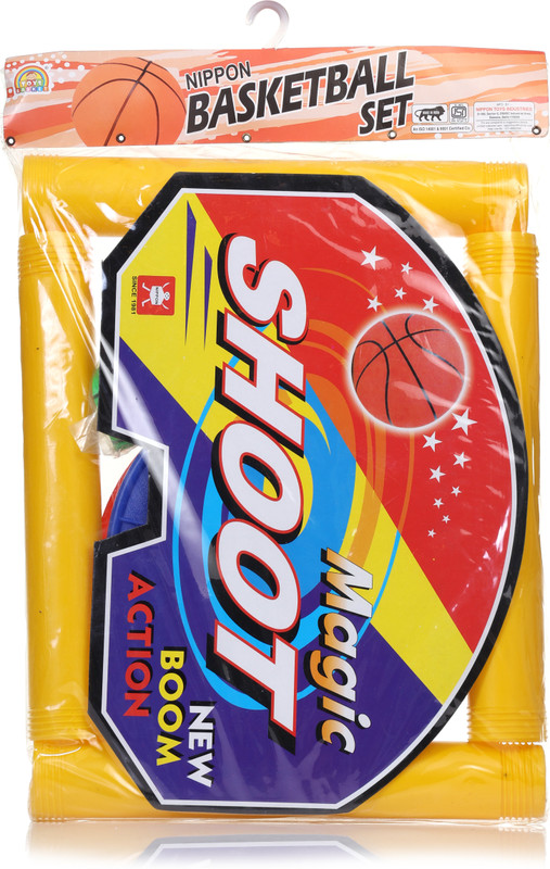 Toys Basket Plastic Basketball Set PVC Adjustable Height 5ft Max height Basketball