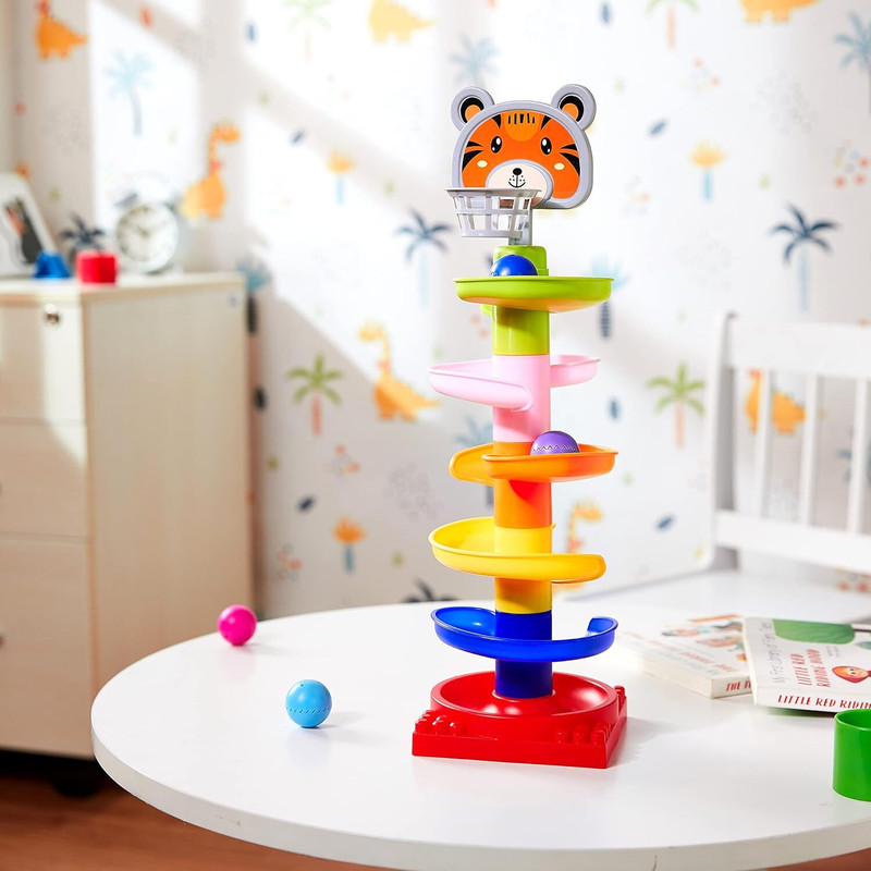 styleluxe Roll Ball Tower | Toddler Kids Toys(Multicolor)