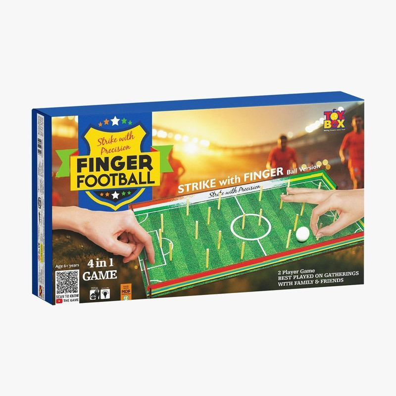 Toysbox Finger Football 4in1, Strike With Precision 4in1 Game Football