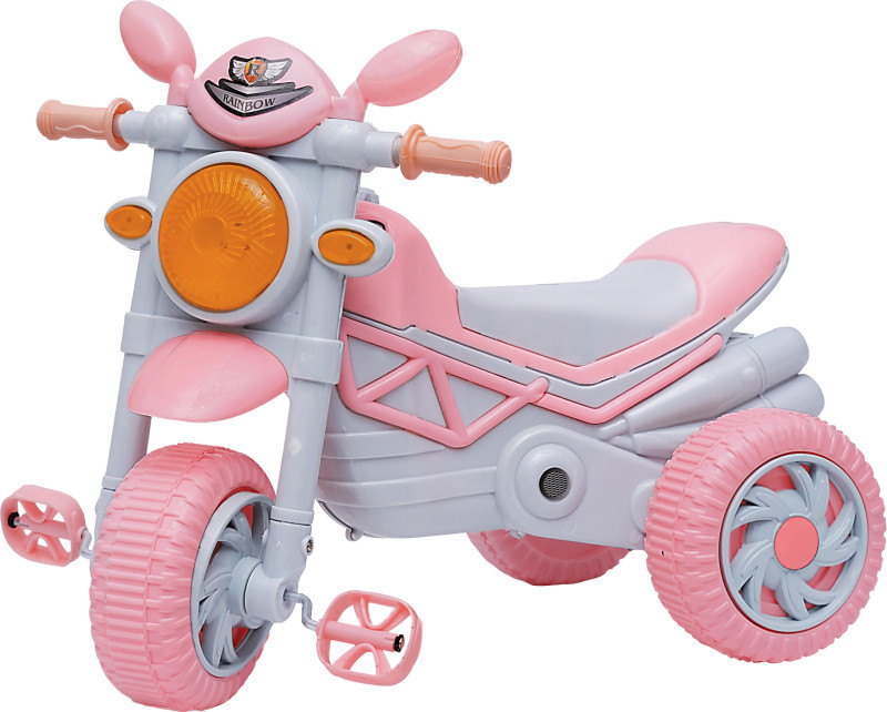 VARAA G PRESENT MADE IN INDIA RED COLOR KIDS TRICYCLE SUITABLE FOR 3 TO 5 YEAR KIDS . IT HAS LIGHT & SOUND BEST KIDS Tricycle(Pink, Grey)