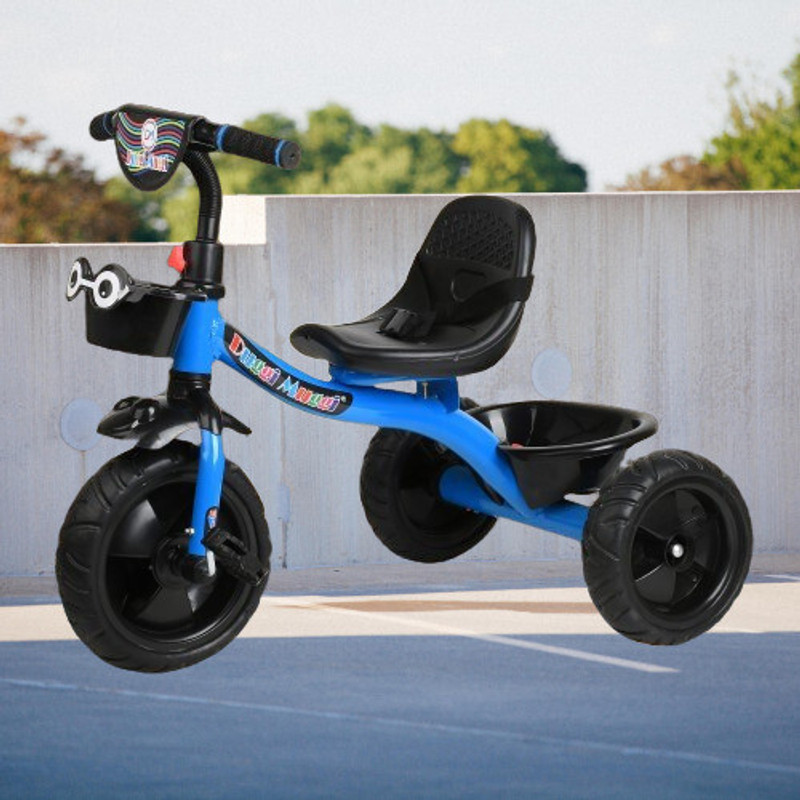 NEXOVA Baby Tricycle For Kids With Front And Back Basket KIDDO Recommended Tricycle For Age 1-5 Years Kids Cycle Tricycle(Red)