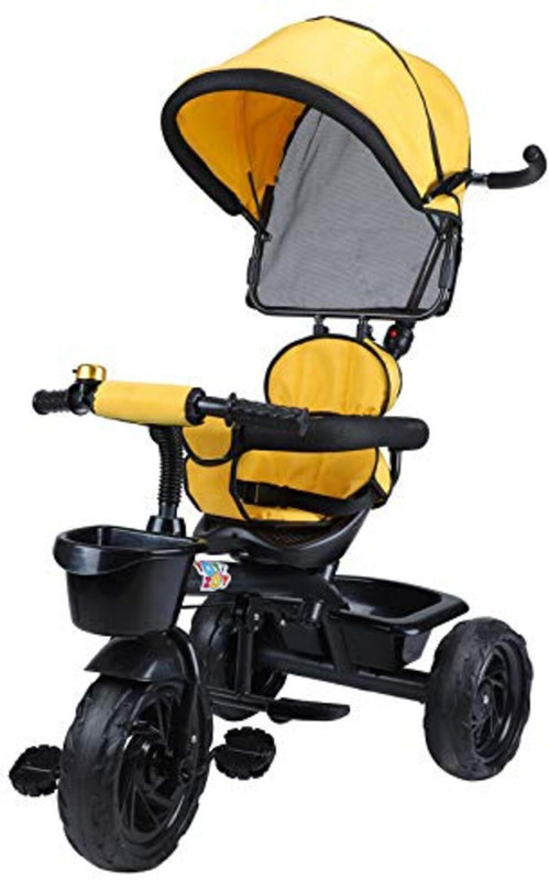 JoyRide 532Y Tricycle(Yellow, Black)
