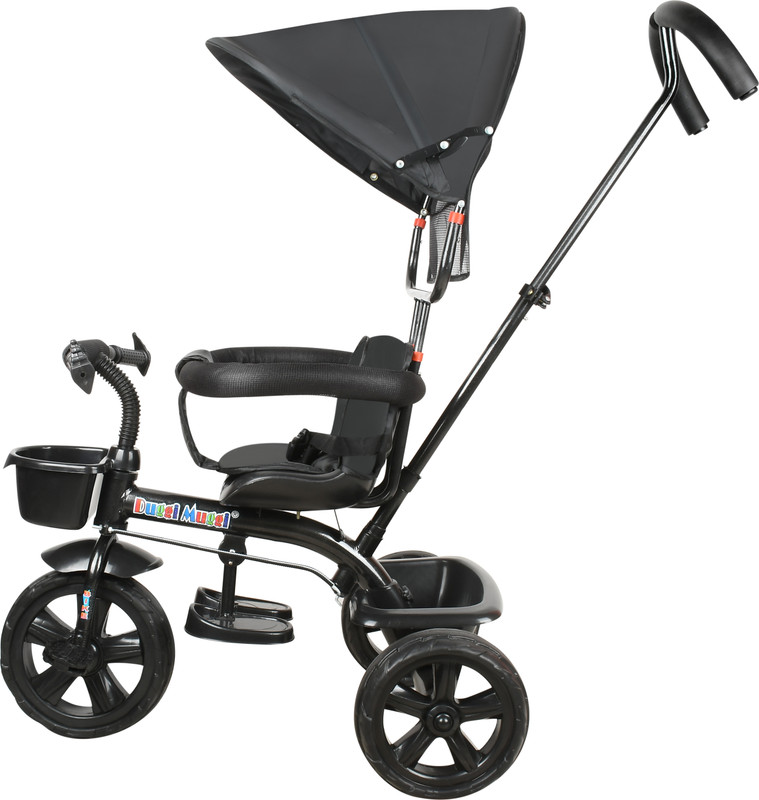 DUGGI MUGGI Kids New Canopy Tricycle Black Colour Tricycle(Black)
